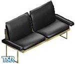 Sims 1 — Commodore Love Seat by WebSpyder — Part of the Commodore Collection, brought to you by Vandersim Designs.