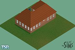 Sims 1 — Replica Version 3.0 by Nihalg — It has 1 bathroom, 1 living room, 1 kitchen and 2 bedrooms. Actually this is the