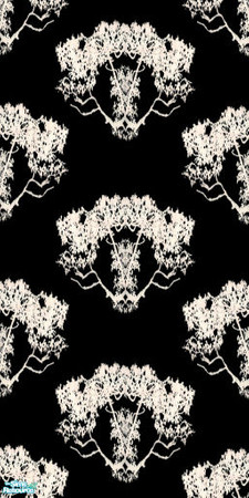 Sims 2 — Black&White: Trees invers by Hanefcik — Welcome in the world of \'different colours\': is this wallpaper