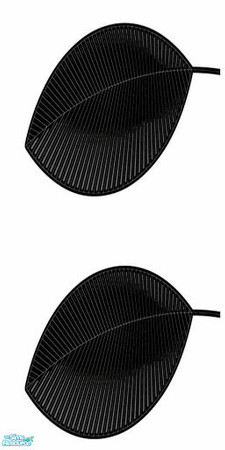 Sims 2 — Black&White: Leaf by Hanefcik — Welcome in the world of \'different colours\': is this wallpaper white with