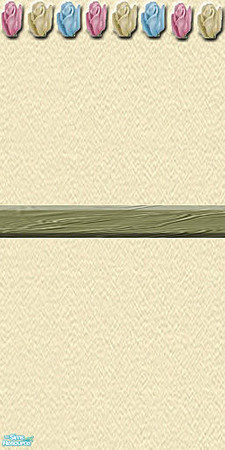 Sims 2 — Texture Challenge 100 Superset - TC 100 Rose Wall by TheNumbersWoman — 