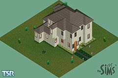 Sims 1 — Large Shack by Kate Powell — Your Sims have just started their life and you know that they are going places, but