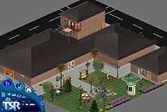 Sims 1 — **Cold's Shoreside Avenue by Kenneth Koh — A beautiful touch in the Magnificant Downtown District. This place