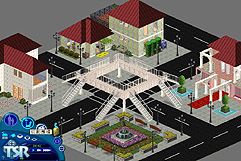 Sims 1 — **Michel's shopping center by Michel lu — I hope you'll like my shopping center. China also has good Sims