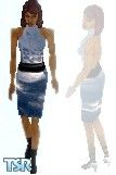 Sims 1 — Sky by Panvix — Sky is one of my first dresses, I love the shoes!