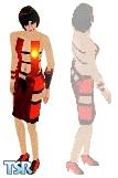 Sims 1 — RedSky by Panvix — RedSky is an Asian relaxing dress for yoga. Gotta have it!!!