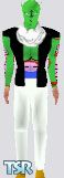 Sims 1 — Nail the Namek by piccolosdragon — This is Nail a namekian warrior from Dragonball Z,head is included. Light