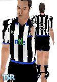 Sims 1 — Newcastle United Football Club. by Ryby — A Newcastle United FC skin of the number 9 Alan Shearer from the