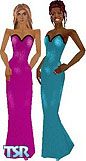Sims 1 — Clueless by A-Label — Cher and Dionne from the TV-comedy Clueless. Cher is medium and Dionne is dark skintone,
