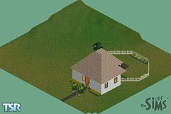 Sims 1 — Plant Lover by Freemen Tang — This house is specially built for plant lovers and nature fanatics, it is built