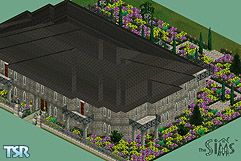 Sims 1 — Reichenstien Castle by Fox — If you have a large family looking for a castle, or just a filty rich sim The