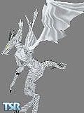 Sims 1 — White Dragon by Turock — An ancient and wise white dragon.