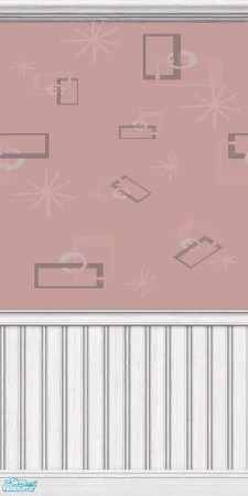 Sims 2 — More Atomica Walls and Floors - Atomicuspp by comet65 — As if the radioactivity wasn\'t enough of a selling