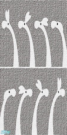 Sims 2 — Creatures - Ash Grey by Hanefcik — Is this a giraffe? A dinosaur? Or maybe Nessie the Loch Ness monster?