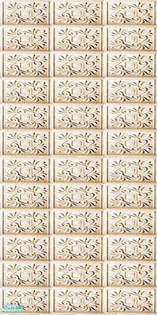 Sims 2 — Laurax Walls & Floors Set - Wall 07 by Sheera — PArt of my Laurax Walls & Floors Set, hope you\'ll like