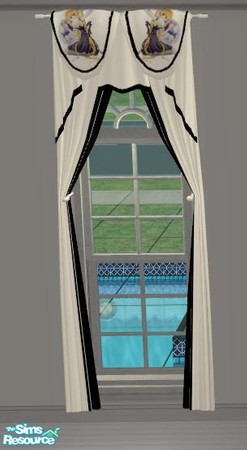 Sims 2 —  Air Curtains II by Bury me deep inside your heart — 
