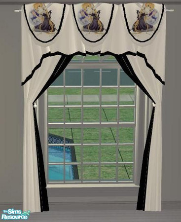 Sims 2 —  Air Curtains III by Bury me deep inside your heart — 