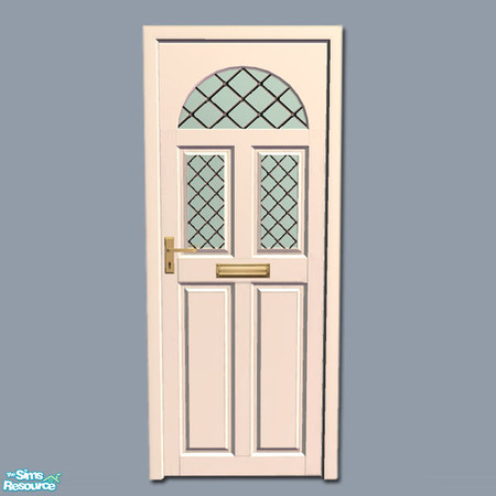 Sims 2 — Mayfair Door - White by Shakeshaft — Part of a recolour set of my Mayfair Windows and Doors, with recolours in