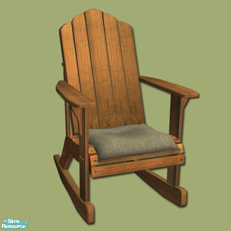 Sims 2 — Romany Life - Caravan Rocking Chair - Mesh by Shakeshaft — Part of a set consisting of the objects you will need