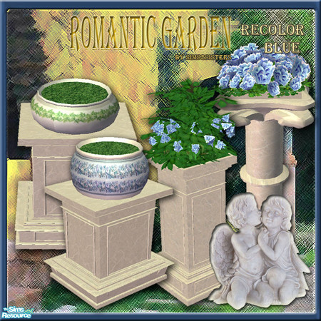 Sims 2 — S2S Romantic Garden Recolor - Blue by sims2sisters — 