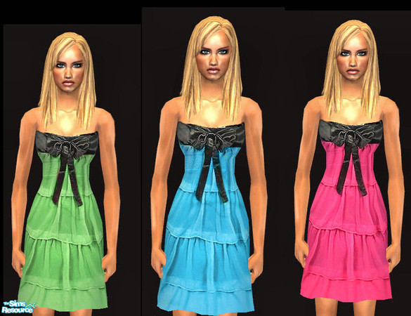 Sims 2 — 3 cute outfits by majdarts — clothes for your nice sims :P