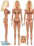 Sims 1 — Bailey by Cambridge_Dave — Bailey is looking real good in this bikini. Think so? Great addition to the Hood..