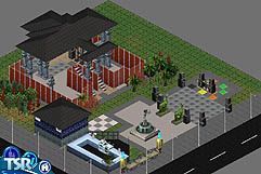 Sims 1 — Dance Floor OPEN! by Graeme K — Come and get jiggly with it a the Dance Floor OPEN! With 2 DJ boothes you can