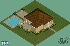 Sims 1 — Living Single by Simnamin — This is house #2 of the The Kelly Simmington Series - featured at Simedia