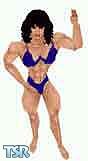 Sims 1 — Racquel by Jibba66 — Racquel is a serious bodybuilder who just moved to Simville and can't find a decent place