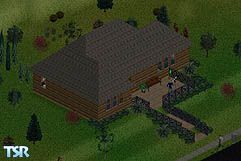 Sims 1 — Devlin House by Sims Housing Authority — North country living for your single Sims or a loving couple. This