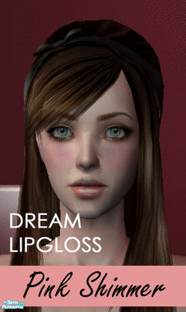 Sims 2 — Dream LipGloss - Pink Shimmer by jj_dj — He Loves Me... He Loves Me Not... He Loves Me!! Dreamy LipGloss xox All