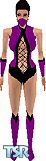 Sims 1 — Mileena by Kevin Cox — This is Mileena from Mortal Kombat.