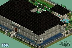 Sims 1 — Shivaz Caztle by ShivazTomb667 — A rather large [maybe too large] housecastle thing ,whatever ,you live in it.