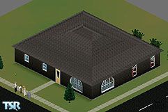 Sims 1 — Bachelor's Paradise I by Clay Burton — This is the first home in the Bachelor's Paradise line of homes. It