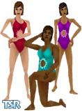 Sims 1 — Sunburst by Breezee — A new suit ALL your ladies can buy! Just send them shopping downtown or while they're on