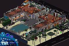 Sims 1 — Club Roast by Roast — Club Roast offers the best in relaxation. Along with the exquisite dining, outdoor pool, a