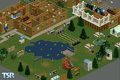 Sims 1 — Copetom Waters Resort by Neelou — Looking to get away? Then look no further. Copetom Waters Resort is the one