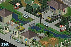 Sims 1 — SimCity Central Park by MN — SimCity Central Park has everything a park could ever offer! Basketball court,