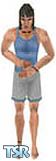 Sims 1 — Jeron Aximusa by Wild Roses — Jeron is modelling an alternate sports outfit from the one that came with Livin'