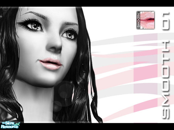 Sims 2 — Smooth 01 by kyna987 — Indivual colour selection.