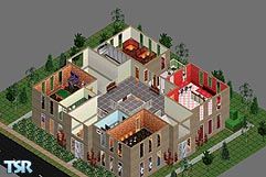 Sims 1 — J&K Mall by Kristin & Jess — On the first floor of this popular mall there is a clothing store, jewelry