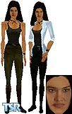 Sims 1 — Sydney Fox by Carol Anne — This is for all you Tia Carrere fans. Here she is as Professor Sydney Fox from the