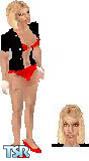 Sims 1 — Britney Spears 2 by Joel Miller — Britney spears the young solo pop artist is seen hear wearing a nice red