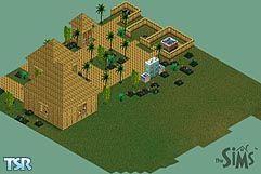 Sims 1 — Bamboo by Ross H. — Made completly of bamboo.