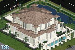 Sims 1 — White Wonder Starter Home by Jochum's houses for The Sims — Another starter home from Jochum's houses for The