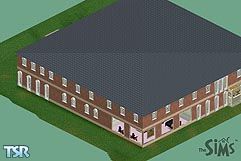 Sims 1 — The Exeter by M.J. Rust — This luxurious home is filled with colonial charm. The Exeter is filled with beautiful