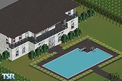 Sims 1 — DeNiro by Jane Starz — As you may, or may not know, I copy the celebrity houses from tabloids. Of course I