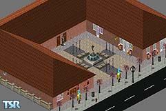 Sims 1 — All in One Center by Elite-Veteran — Wanna buy, eat, drink, rest or dance like crrazzyy? All in One is ready to