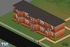 Sims 1 — Quentix by Jane Starz — From the realms of queer and strange comes this house. A house not to be catagorized, a