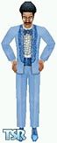 Sims 1 — Blue Spark by ILBS — If you ever wanted a lounge singer's suit but never had the voice, or just couldn't afford